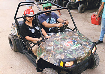 Naveen Sikka and Khushboo try out adventure sports the world over
