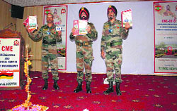 A handbook on emergencies was released during a CME programme in Srinagar.