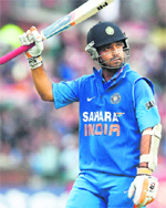 Rahanes courageous half-century went in vain.  File Photo