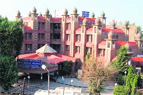 The Jallianwala Bagh Martyrs Memorial Civil Hospital in Amritsar