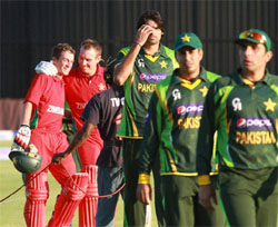 Pakistan crashed to an incredible loss against Zimbabwe.