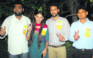 Candidates of the SOPU-HSA-SOI-HPSU alliance. 