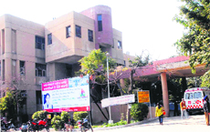 The Civil Hospital in Jalandhar.