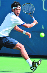 Somdev battled hard before losing (6-7 (8), 4-6 5-7) to Italian 20th seed Andreas Seppi on Friday night 