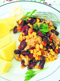 Excess consumption of salads, beans and potatoes can cause vata imbalance