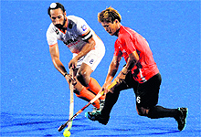 Despite the loss, India have practically qualified for the 2014 World Cup, though this would be officially confirmed after the Oceania Cup in November