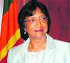 UN human rights panel chief Navi Pillay