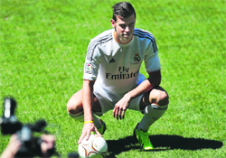 Gareth Bale was unveiled at Real Madrid on Monday. He will draw a mind-boggling salary of 300,000 per week for the next six years.