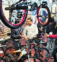 The prices of imported cycles are set to go up by 10 to 15 per cent
