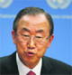 UN Secretary-General Ban Ki-moon in New York on Tuesday.