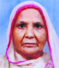 A file photo of Rajrani.