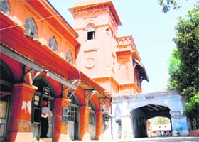 The Deputy Commissioners office in Amritsar where the district treasury office is located