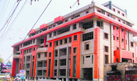 The Commercial Complex of the Ludhiana Improvement Trust on Maharani Jhansi Road.