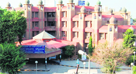 The Jallianwala Bagh Martyrs Memorial Civil Hospital in Amritsar.