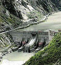 Deficient rains and early snow have hit the power projects on the Ravi and the Sutlej