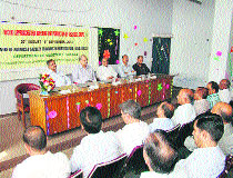Delegates at the advanced training conducted by the Dr YS Parmar University of Horticulture and Forestry at Nauni.