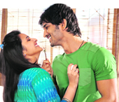 Parineeti Chopra and Shushant Singh Rajput in Shuddh Desi Romance