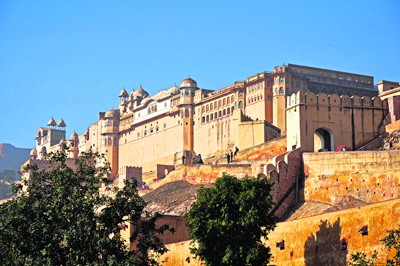 The Amber Fort in Jaipur