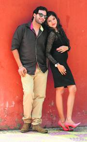 Couple entry: Aman Sutdhar and Gurprit Kaur