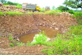 Illegal mining in the Baddi-Barotiwala-Nalagarh area
