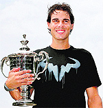 Nadal's grandmother Isabel Homar said she had suffered in the second set of Monday's final, which Nadal lost before going on to win the match