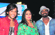 Terence Lewis, Geeta Kapoor and Remo DSouza