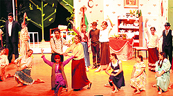 Students of YPS School, Mohali, present a musical play Anne of Green Gables at the Tagore Theatre on Friday