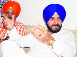 Navjot Sidhu in Amritsar