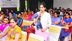 Participants during a one-day advocacy-cum-orientation programme at KBDAV-7 in Chandigarh.