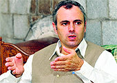 Jammu & Kashmir Chief Minister Omar Abdullah