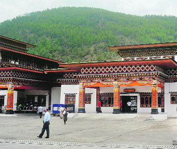 The Paro International Airport is the only international airport in Bhutan