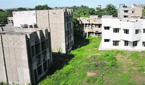 A view of the Jammu University campus. 