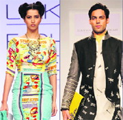  (L-R)Outfits by Quirk Box and Sayantan Sarkar
