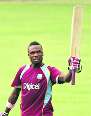 Jonathan Carter scored 133 runs and took two wickets in WI win