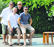 Tony, Mark, Stuart and Alan
