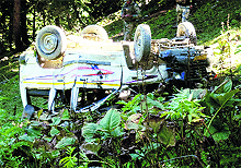 The ill-fated vehicle