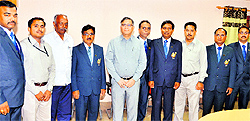 BHEL employees who were recently honoured with Vishwakarma Award by the Labour and Employment Minister