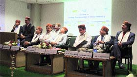 Seminar on Energy Conservation in Hotel Industry in progress at Manali on Saturday.