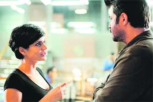 Mandira Bedi with Anil Kapoor in 24