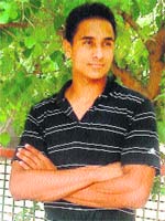 Athlete Baljinder Singh brings laurels in the long jump event