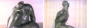 Stills from the movie Contemporary Indian Sculpture