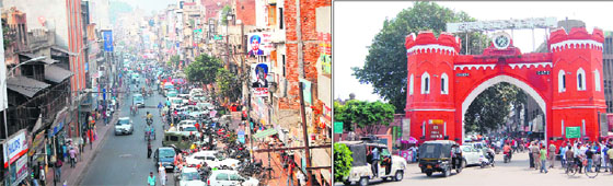 The proposed magnetic pod project under the Public Rapid Transport System is expected to run in the middle of the Hall Gate market in Amritsar. 
