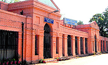 The Government Medical College in Amritsar. The institute is located in the Amritsar North constituency from where Minister for Research and Medical Education Anil Joshi ( top right) has emerged winner for two consecutive terms
