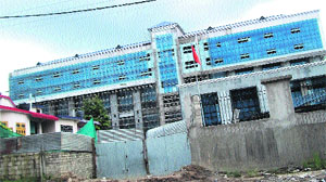 The ESIC Medical College building, near Ner Chowk, in Mandi.