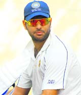 Yuvraj will look to carry his form into the contest against the Aussies.