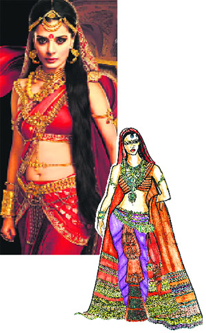 Pooja Sharma as Draupadi  