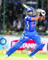 Rohit smashed a quickfire half-century to help Mumbai Indians win the game with the required run rate 