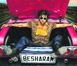 A still from the movie, Besharam