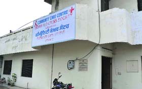 A building near the Civil Hospital, Ludhiana, which will be converted into a drug de-addiction centre