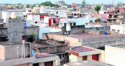 An illegal colony in Amritsar